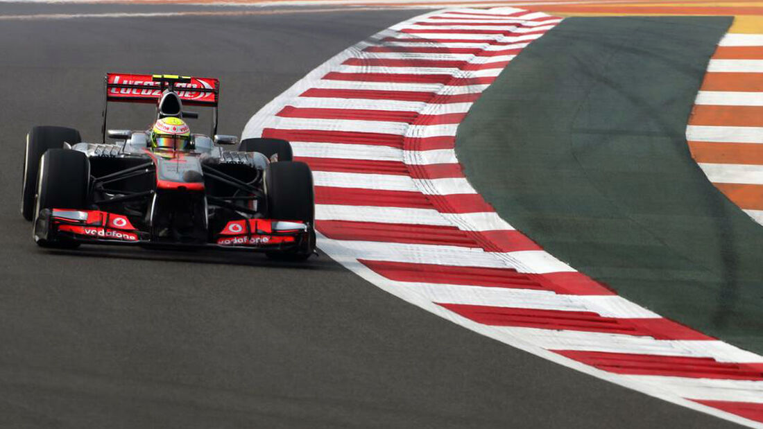 Sergio Perez - McLaren  - Formel 1 - GP Indien - 25. Oktober 2013