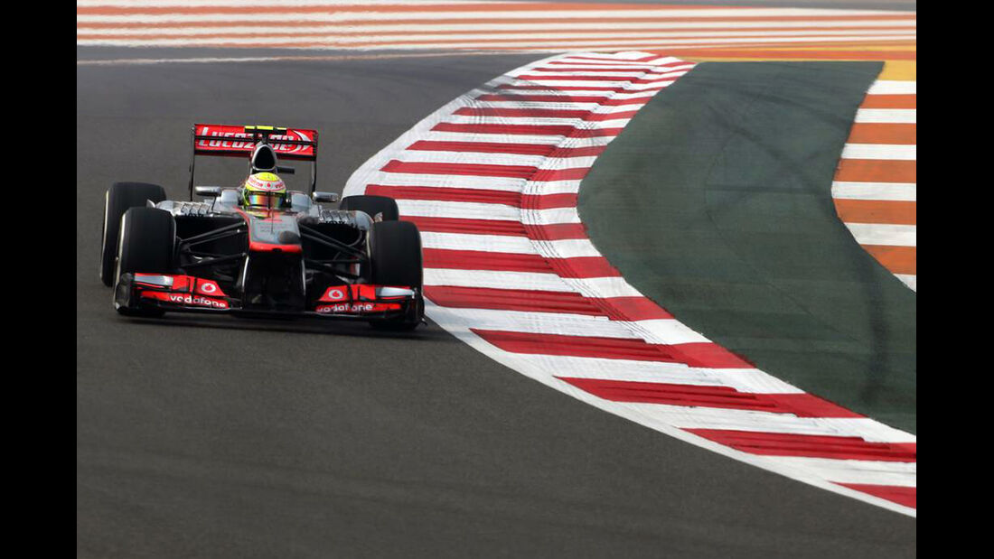 Sergio Perez - McLaren  - Formel 1 - GP Indien - 25. Oktober 2013