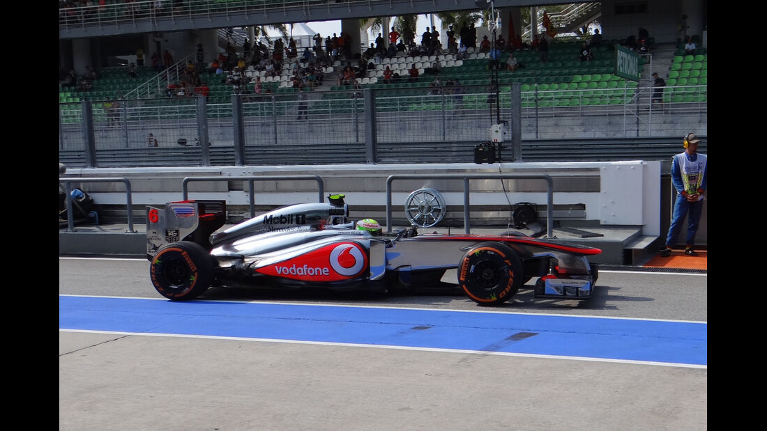 Sergio Perez - McLaren - Formel 1 - GP Malaysia - 22. März 2013