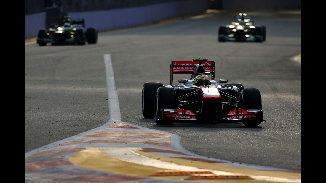 Sergio Perez - McLaren - Formel 1 - GP Singapur - 21. September 2013