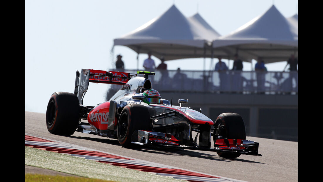 Sergio Perez - McLaren - Formel 1 - GP USA - 15. November 2013