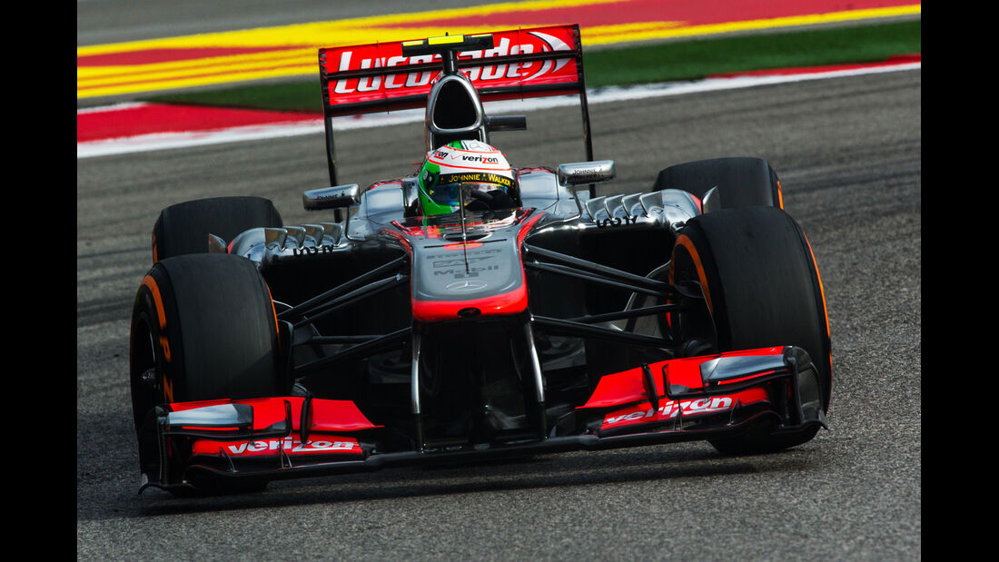 Sergio Perez - McLaren - Formel 1 - GP USA - 16. November 2013