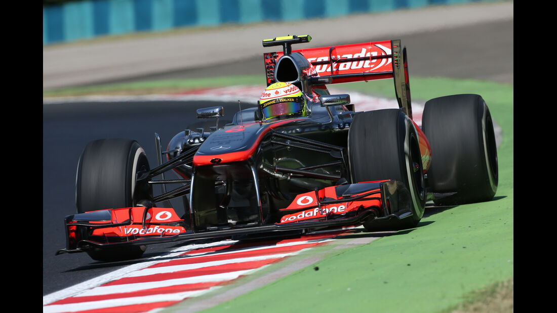 Sergio Perez - McLaren - Formel 1 - GP Ungarn - 26. Juli 2013