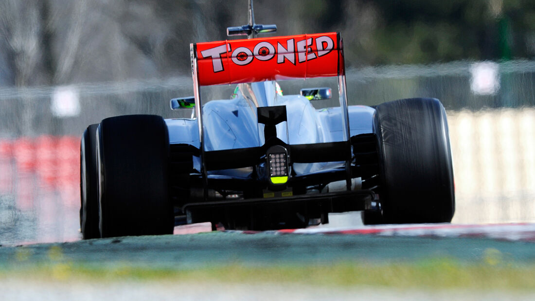 Sergio Perez - McLaren - Formel 1 - Test - Barcelona - 2. März 2013