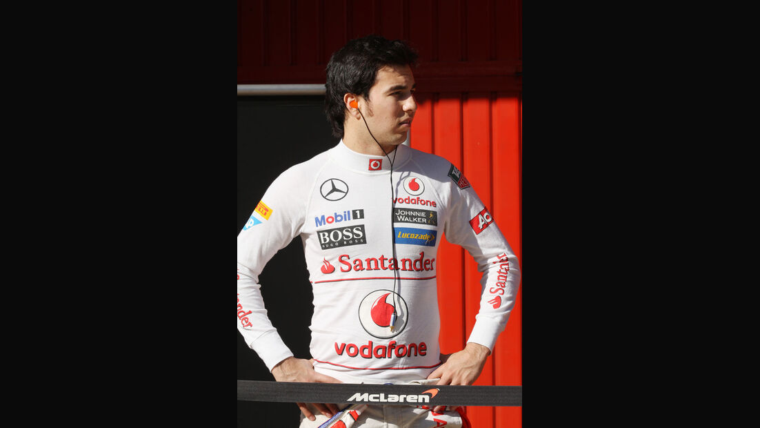 Sergio Perez, McLaren, Formel 1-Test, Barcelona, 20. Februar 2013