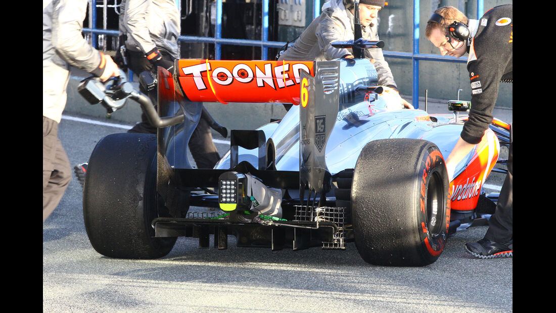 Sergio Perez - McLaren - Formel 1 - Test - Jerez - 8. Februar 2013