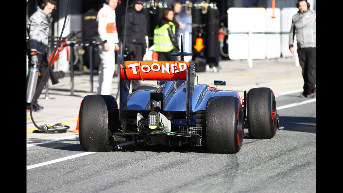 Sergio Perez - McLaren - Formel 1 - Test - Jerez - 8. Februar 2013