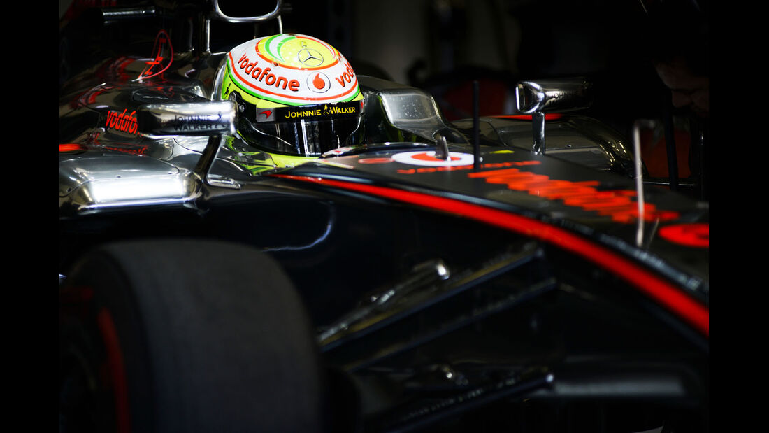 Sergio Perez, McLaren, Formel 1-Test, Jerez, 8. Februar 2013