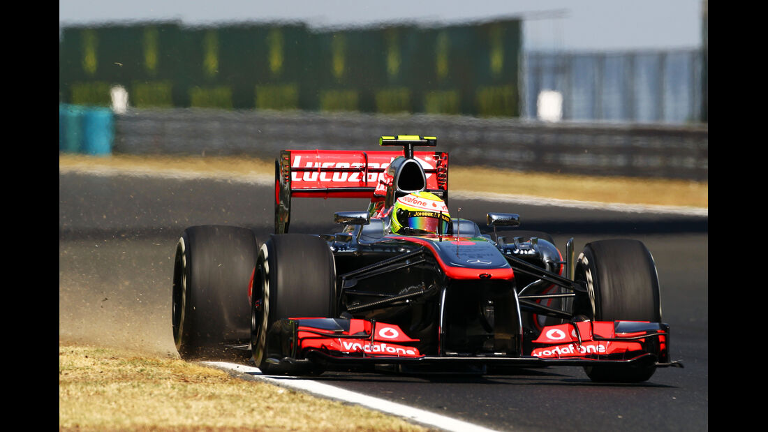 Sergio Perez McLaren GP Ungarn 2013