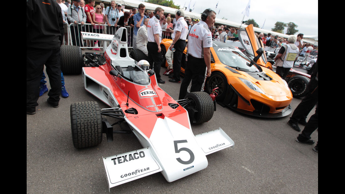 Sergio Perez - McLaren M23 - Goodwood 2013