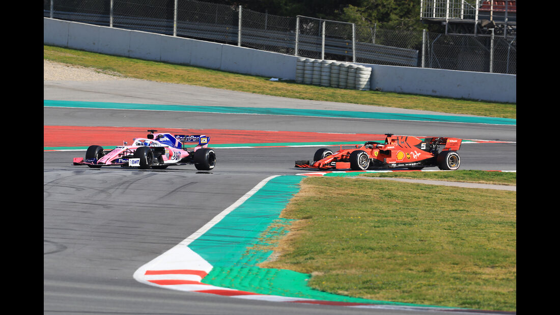 Sergio Perez - Racing Point - Barcelona - F1-Test - 01. März 2019