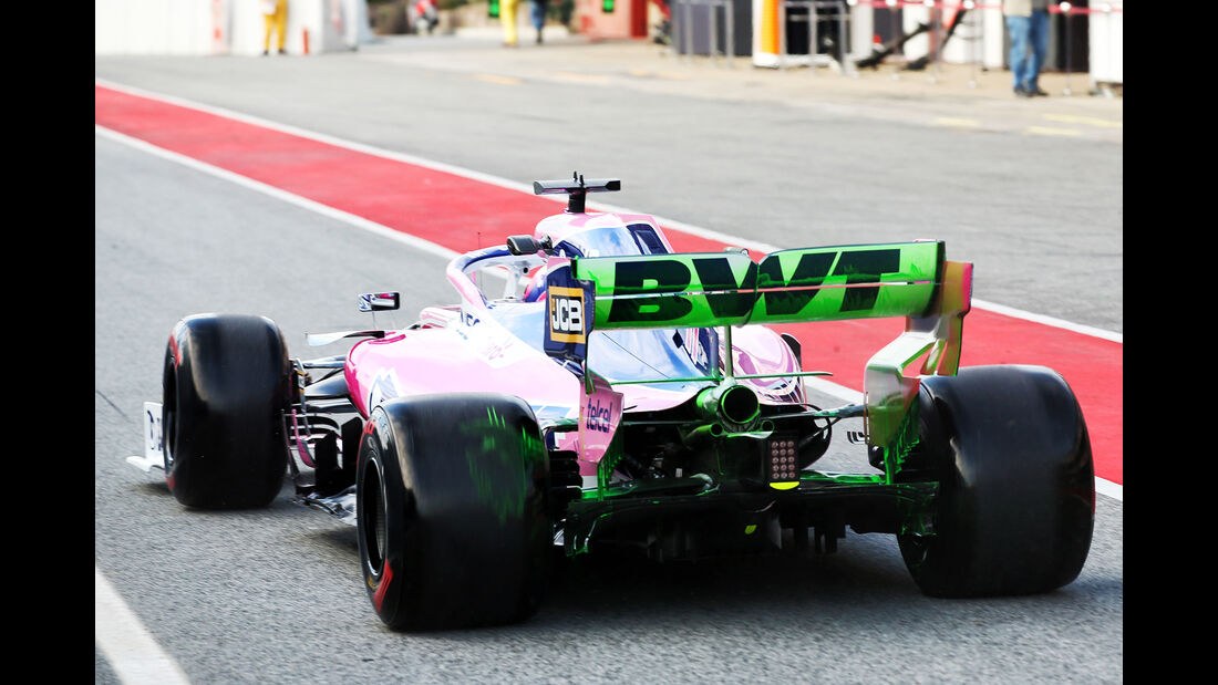 Sergio Perez - Racing Point - Barcelona - F1-Test - 18. Februar 2019
