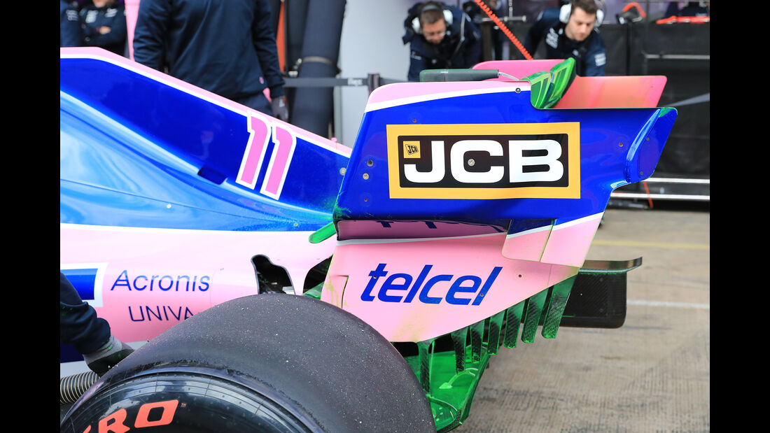 Sergio Perez - Racing Point - Barcelona - F1-Test - 18. Februar 2019