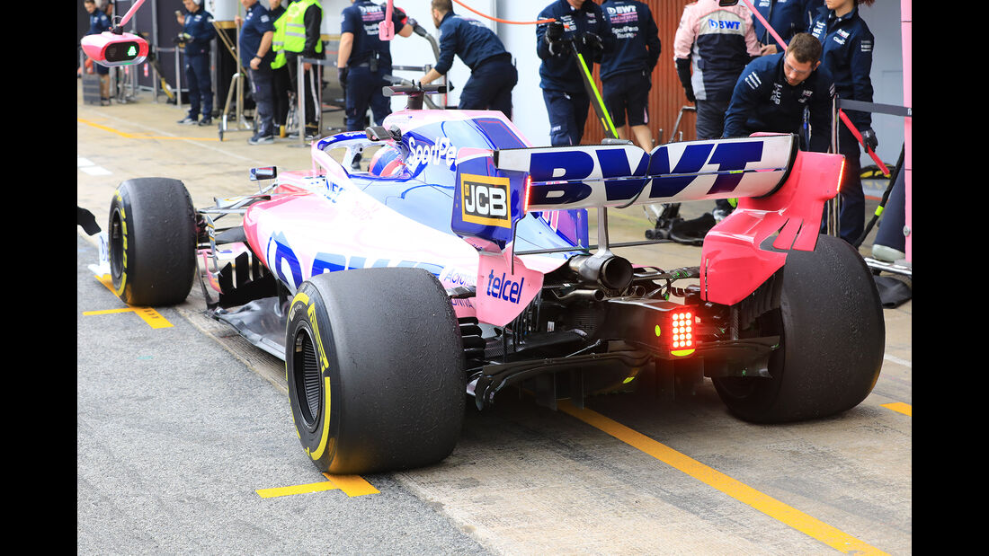Sergio Perez - Racing Point - Barcelona - F1-Test - 20. Februar 2019