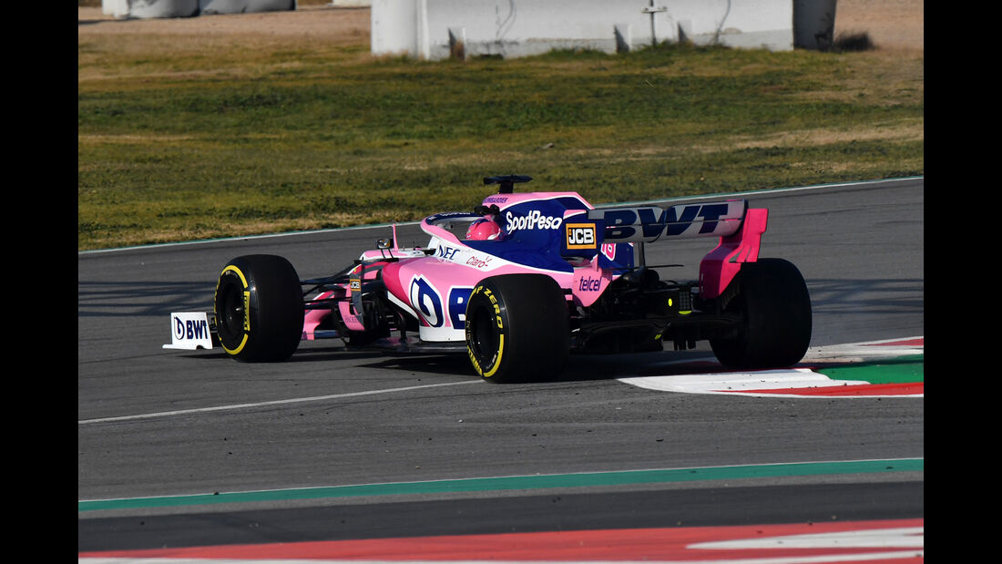 Sergio Perez - Racing Point - Barcelona - F1-Test - 21. Februar 2019