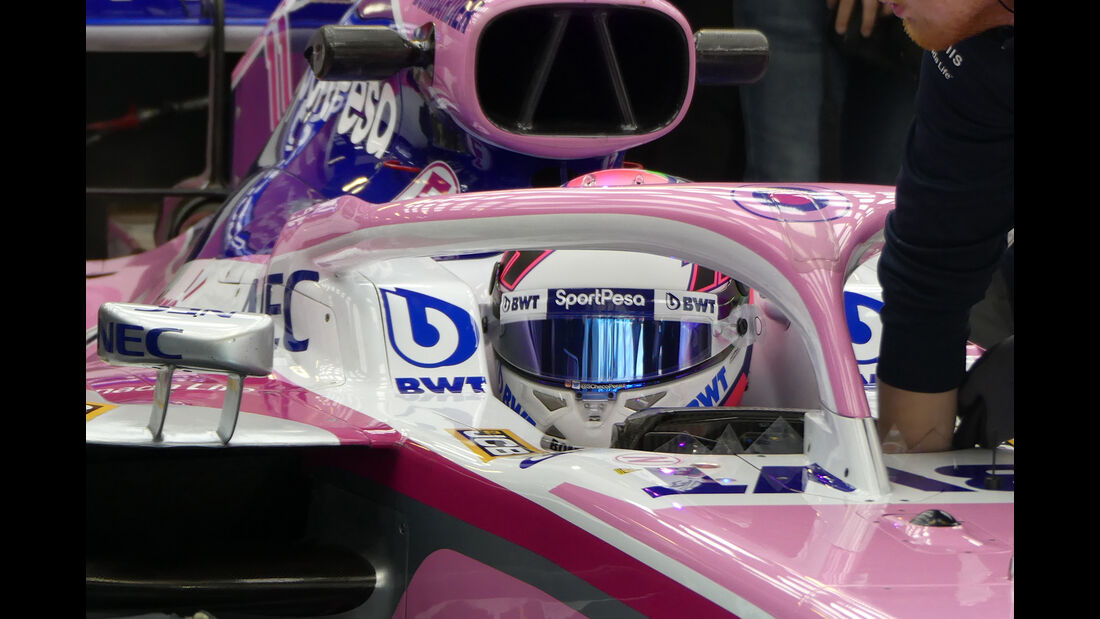 Sergio Perez - Racing Point - Barcelona - F1-Test - 27. Februar 2019