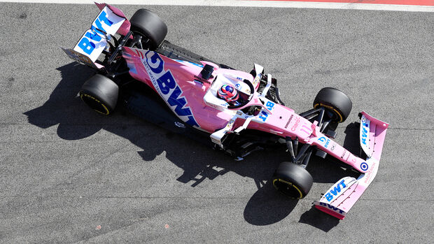 Sergio Perez - Racing Point - F1-Test - Barcelona - 19. Februar 2020