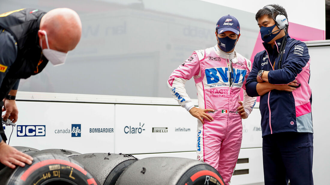 Sergio Perez - Racing Point - Formel 1 - GP Belgien - Spa-Francorchamps - 28. August 2020