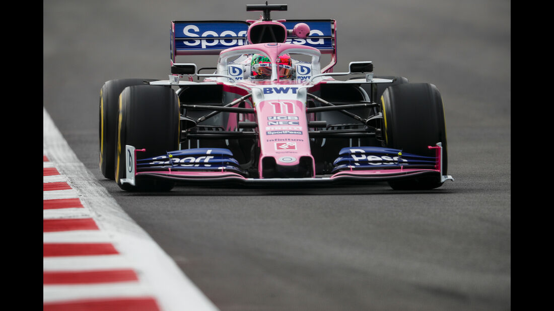 Sergio Perez - Racing Point - Formel 1 - GP Mexiko - 25. Oktober 2019