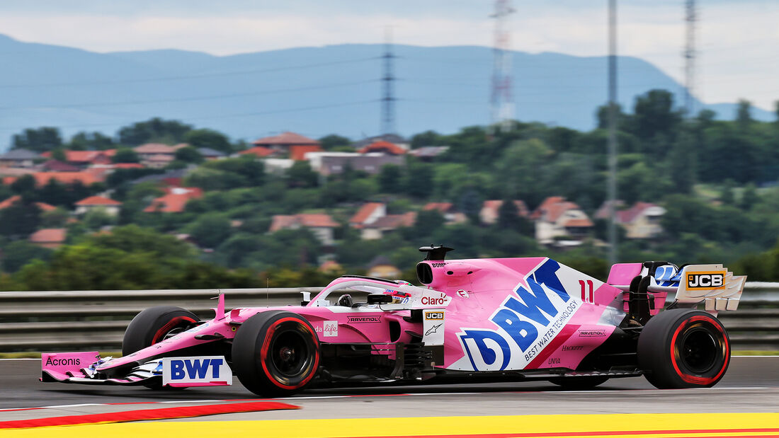 Sergio Perez - Racing Point - Formel 1 - GP Ungarn - Budapest - 17. Juli 2020