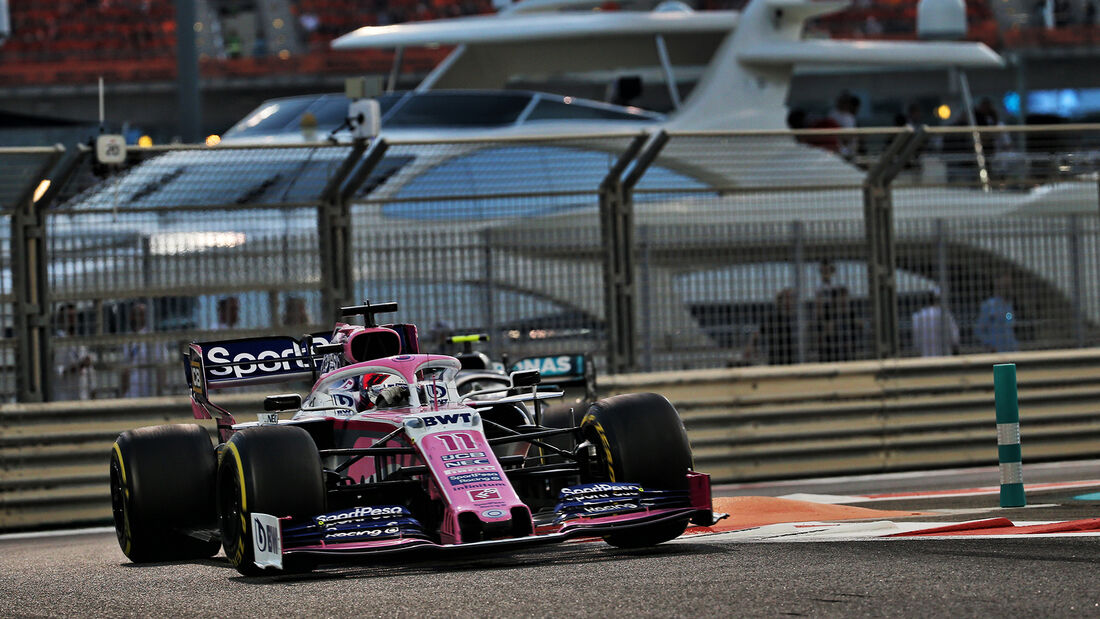Sergio Perez - Racing Point - GP Abu Dhabi 2019 - Rennen
