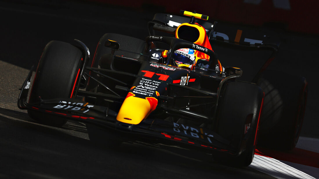 Sergio Perez - Red Bull - Formel 1 - GP Aserbaidschan - Baku - 10. Juni 2022