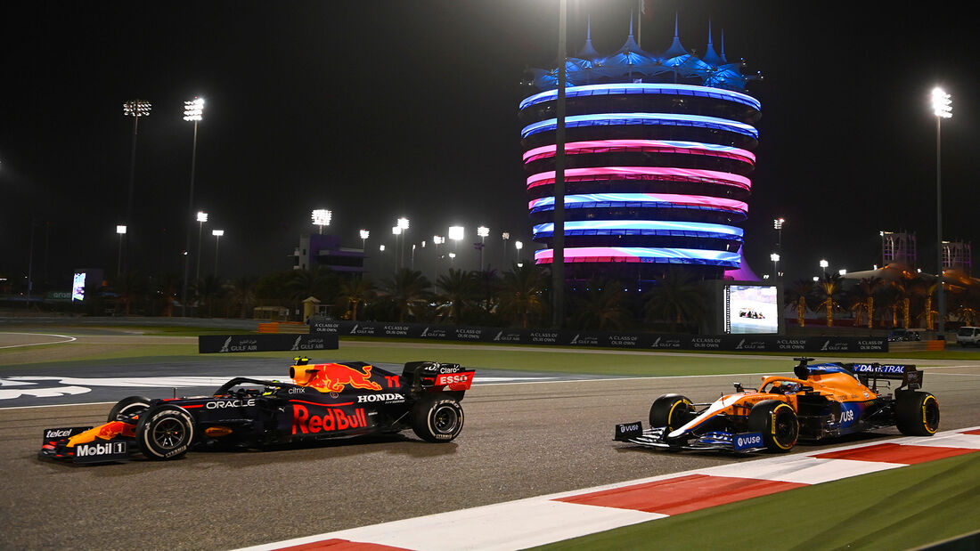 Sergio Perez - Red Bull - Formel 1 - GP Bahrain 2021 - Rennen 