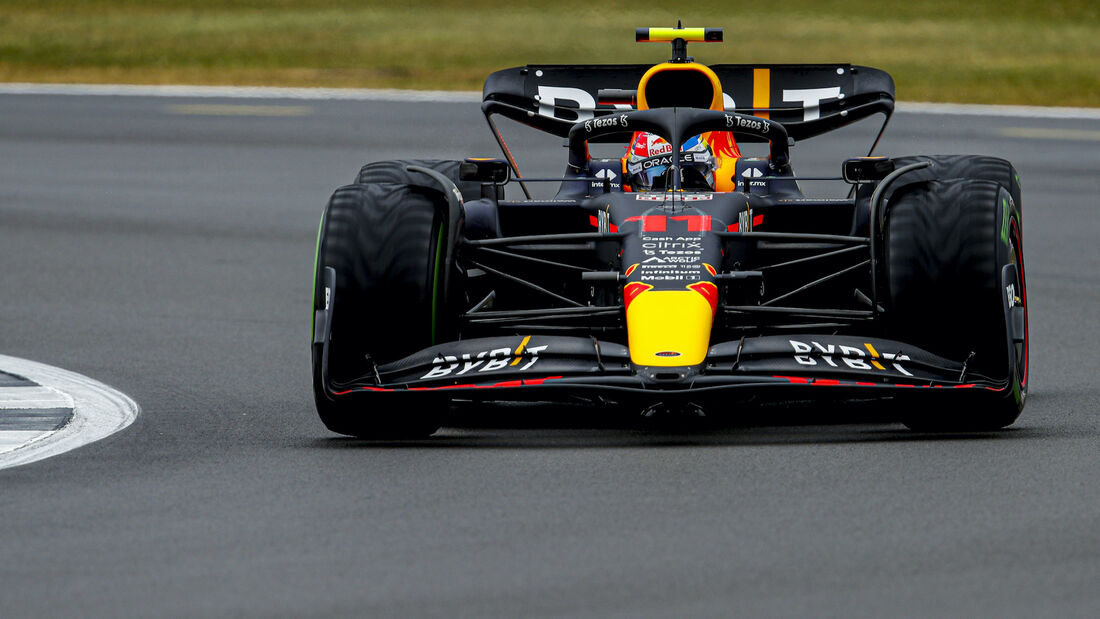 Sergio Perez - Red Bull - Formel 1 - GP England - 2. Juli 2022