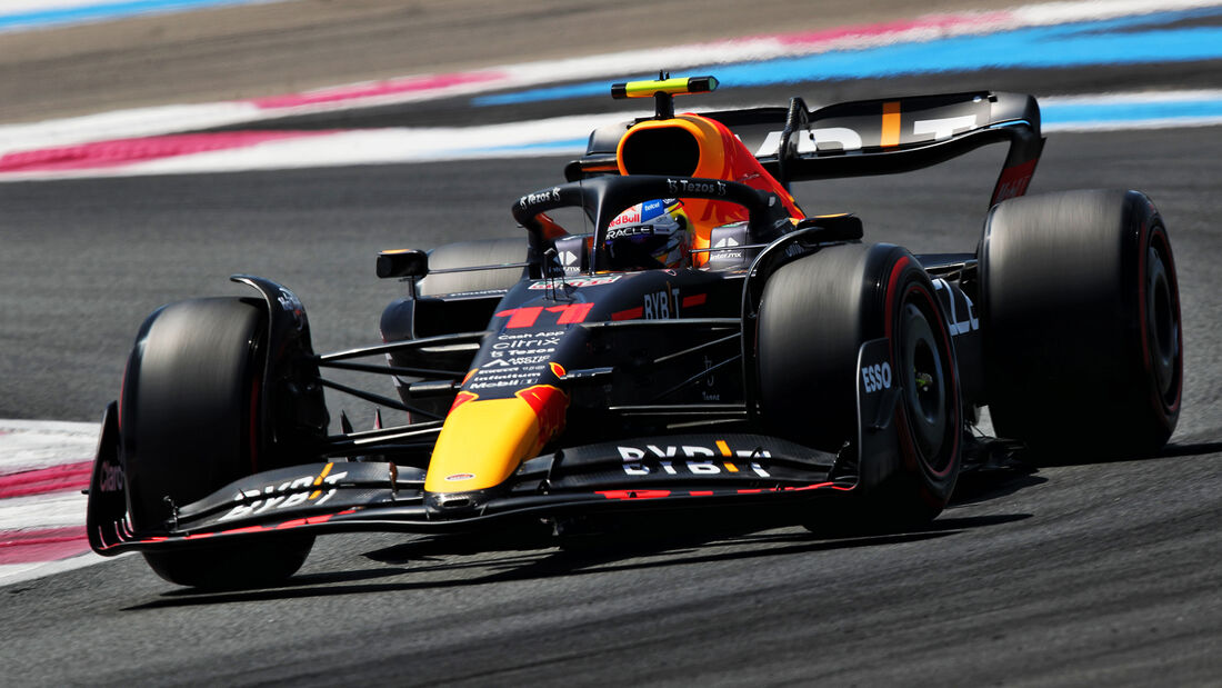 Sergio Perez - Red Bull - Formel 1 - GP Frankreich - Le Castellet - Freitag - 22.7.2022