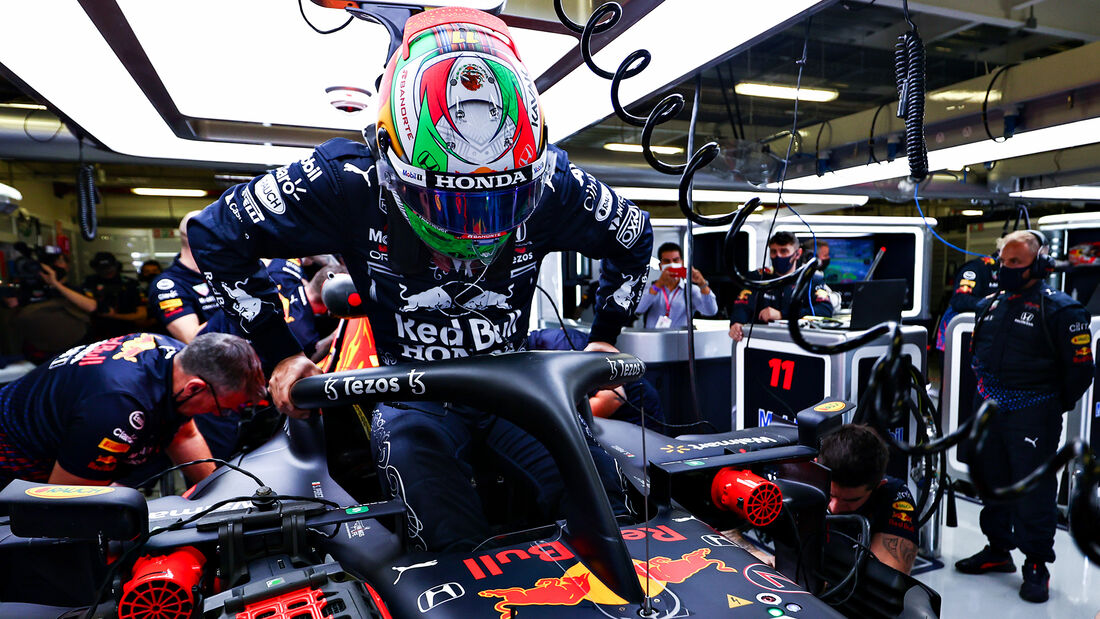Sergio Perez - Red Bull - Formel 1 -GP Mexiko - 5. November 2021