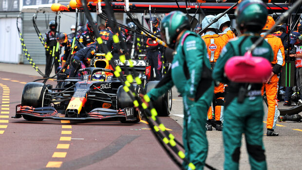 Sergio Perez - Red Bull - Formel 1 - GP Monaco - 23. Mai 2021