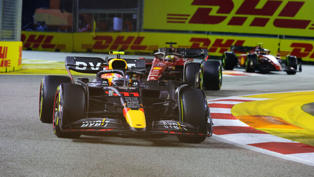 Sergio Perez - Red Bull - Formel 1 - GP Singapur 2022 - Rennen