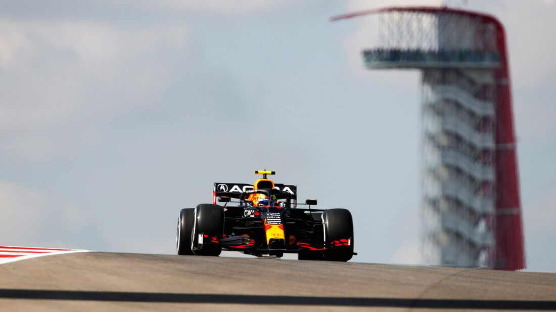 Sergio Perez - Red Bull - Formel 1 - GP USA - Austin - Freitag - 22.10.2021