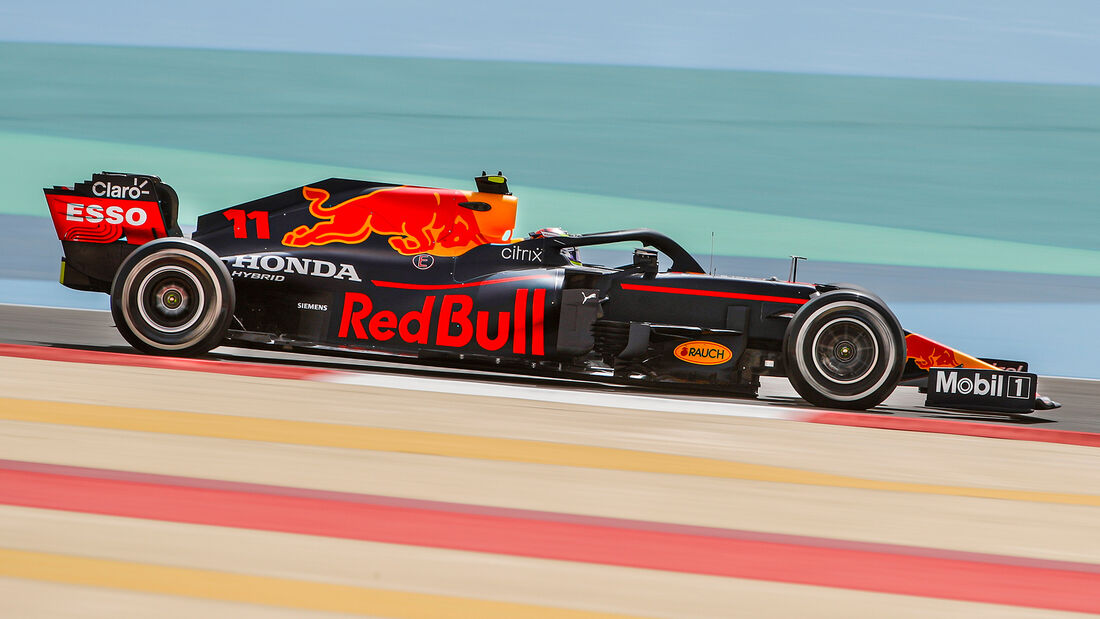 Sergio Perez - Red Bull - Formel 1 - Test - Bahrain - 13. März 2021