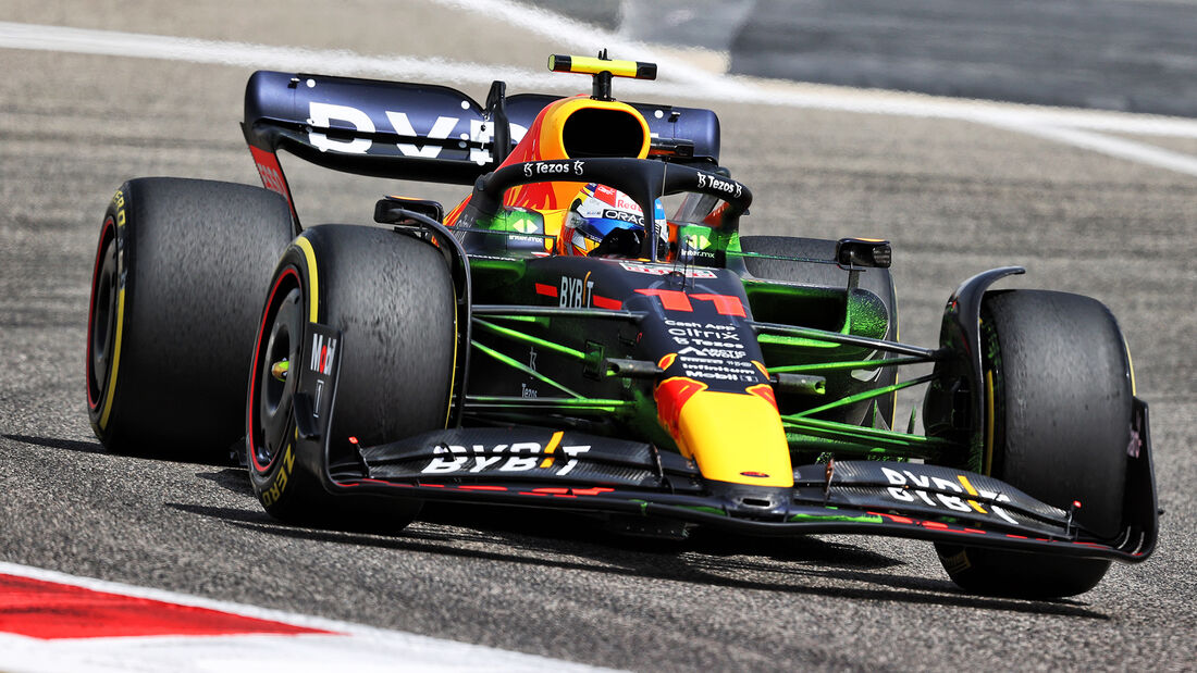 Sergio Perez - Red Bull - Formel 1 - Test Bahrain - Tag 3 - 12. März 2022