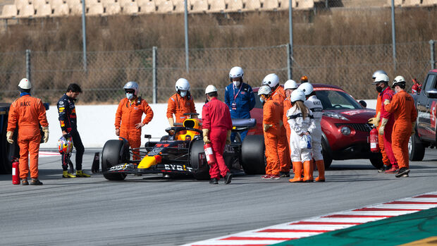 Sergio Perez - Red Bull -  Formel 1 - Test - Barcelona - 24. Februar 2022