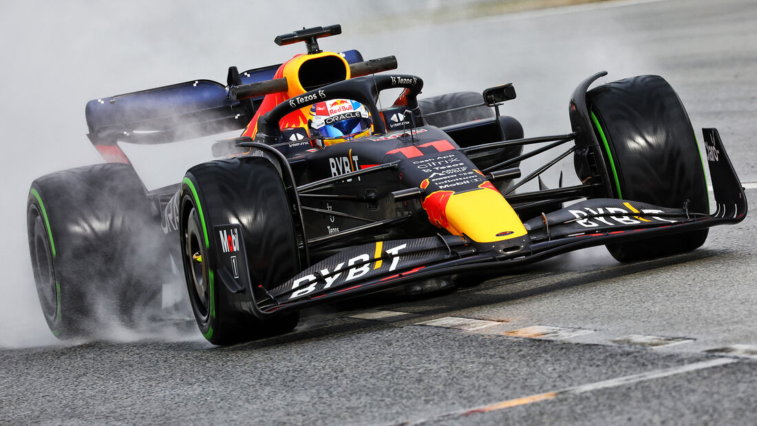 Sergio Perez - Red Bull - Formel 1 - Test - Barcelona - 25. Februar 2022