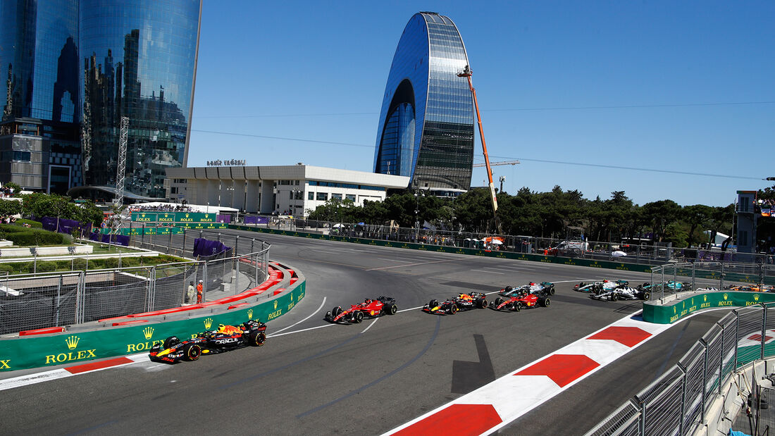 Sergio Perez - Red Bull - GP Aserbaidschan 2022 - Baku - Rennen
