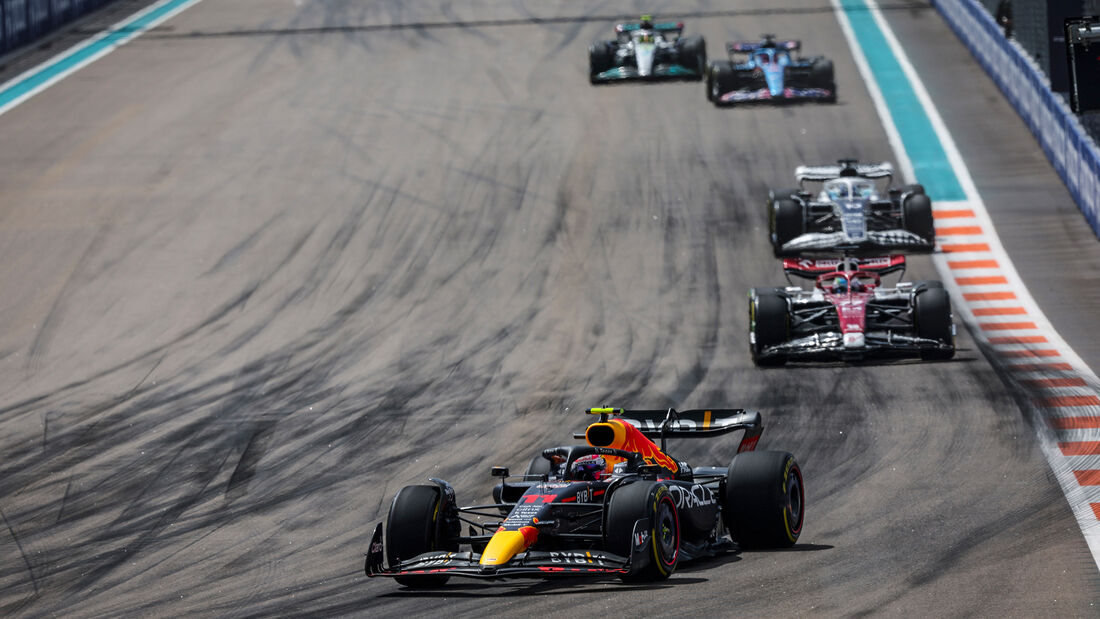 Sergio Perez - Red Bull - GP Miami 2022 - USA - Rennen