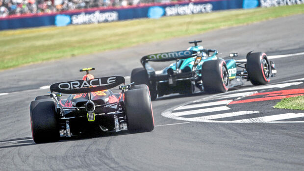 Sergio Perez - Red Bull - Lance Stroll - Aston Martin - GP England 2023 - Silverstone