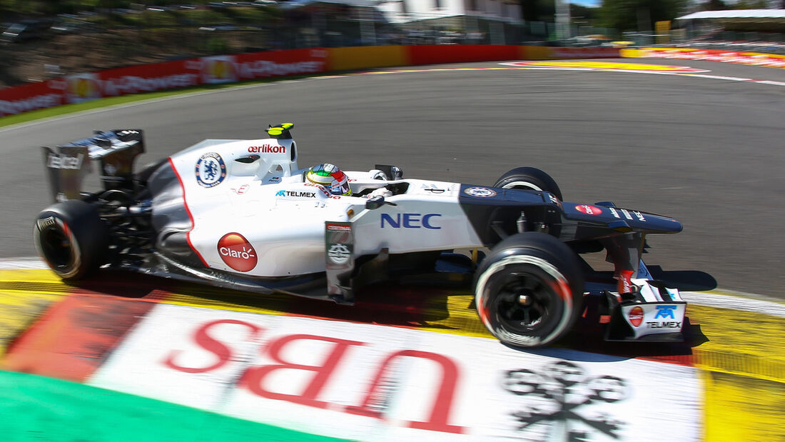 Sergio Perez - Sauber - Formel 1 - GP Belgien - Spa-Francorchamps - 1. September 2012