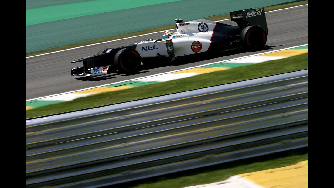 Sergio Perez - Sauber - Formel 1 - GP Brasilien - Sao Paulo - 23. November 2012