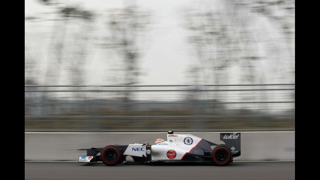 Sergio Perez - Sauber - Formel 1 - GP Korea - 13. Oktober 2012