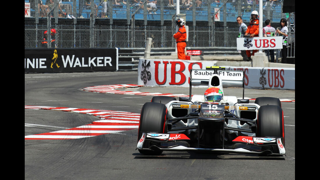 Sergio Perez - Sauber - Formel 1 - GP Monaco - 26. Mai 2012