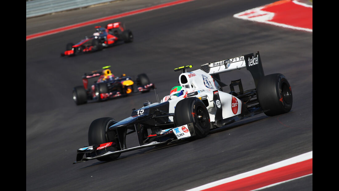 Sergio Perez - Sauber - Formel 1 - GP USA - Austin - 16. November 2012