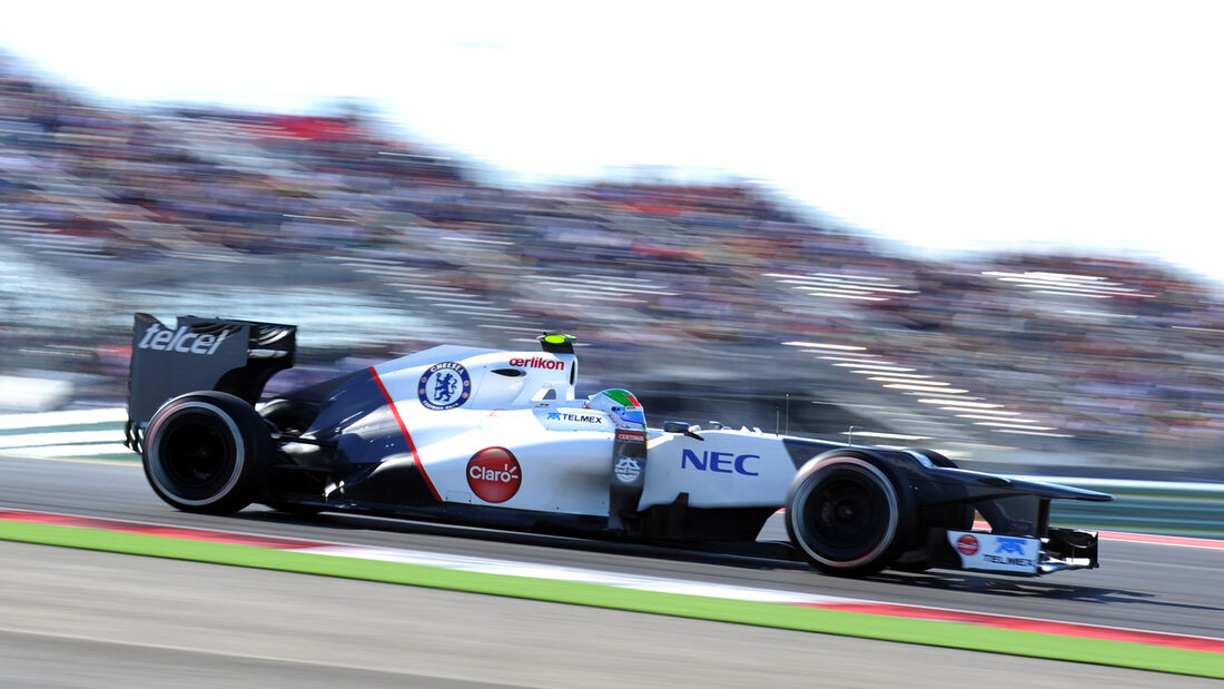 Sergio Perez - Sauber - Formel 1 - GP USA - Austin - 17. November 2012