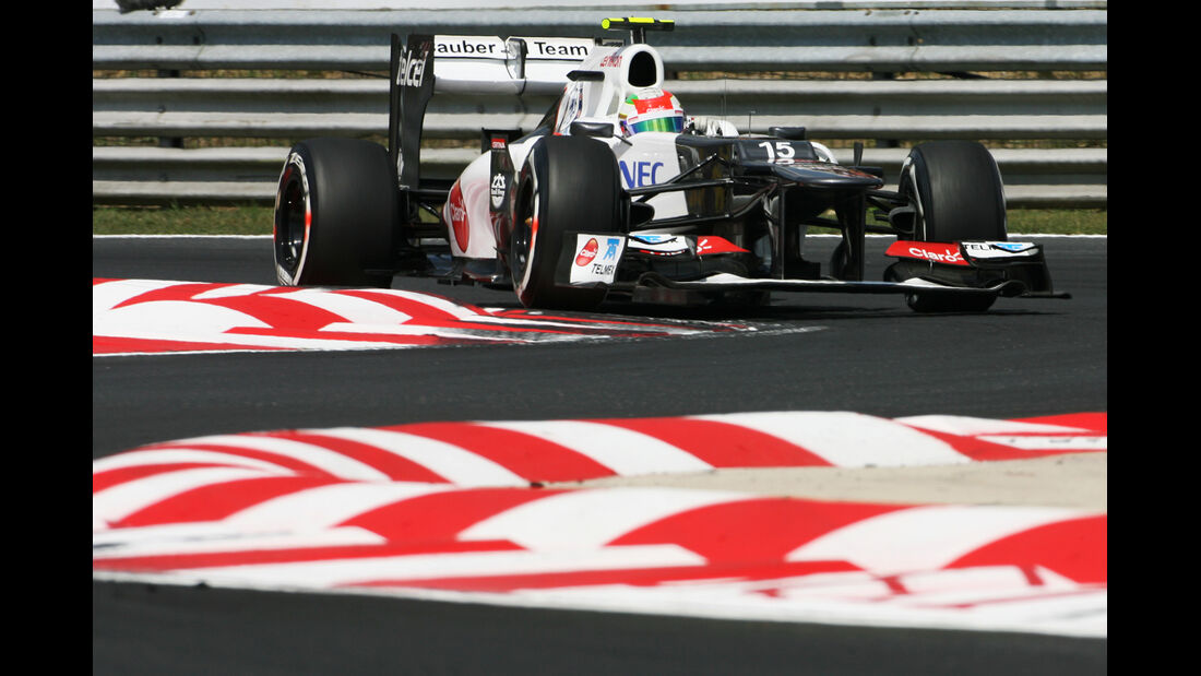 Sergio Perez - Sauber - Formel 1 - GP Ungarn - Budapest - 28. Juli 2012