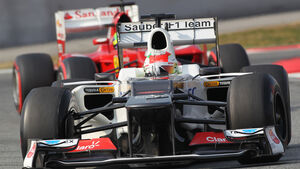 Sergio Perez - Sauber - Formel 1-Test Barcelona - 3. März 2012