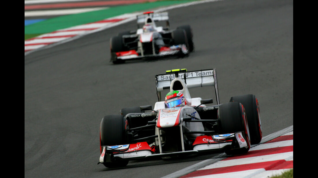 Sergio Perez Sauber GP Korea 2011