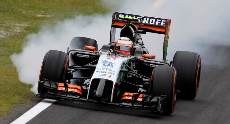 Sergio Perez - Verbremser - GP Japan 2014
